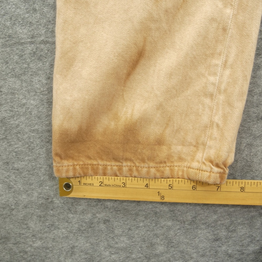 Reformation Jeans Womens 27 Brown Beige Denim Cynthia High Rise Tie Dye - Picture 10 of 12
